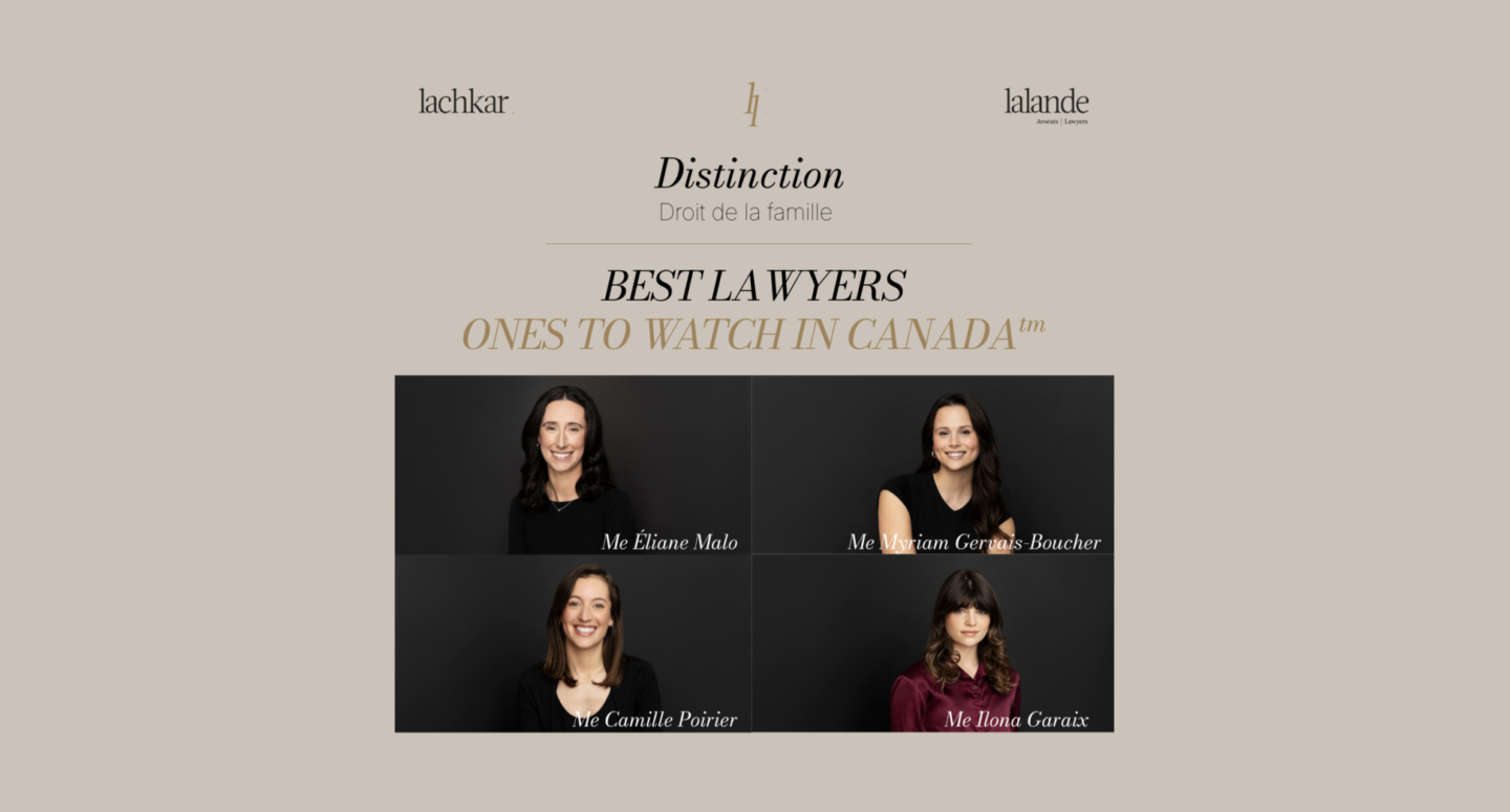 Best Lawyers: Ones to Watch in Canada™ 2027 en droit de la famille