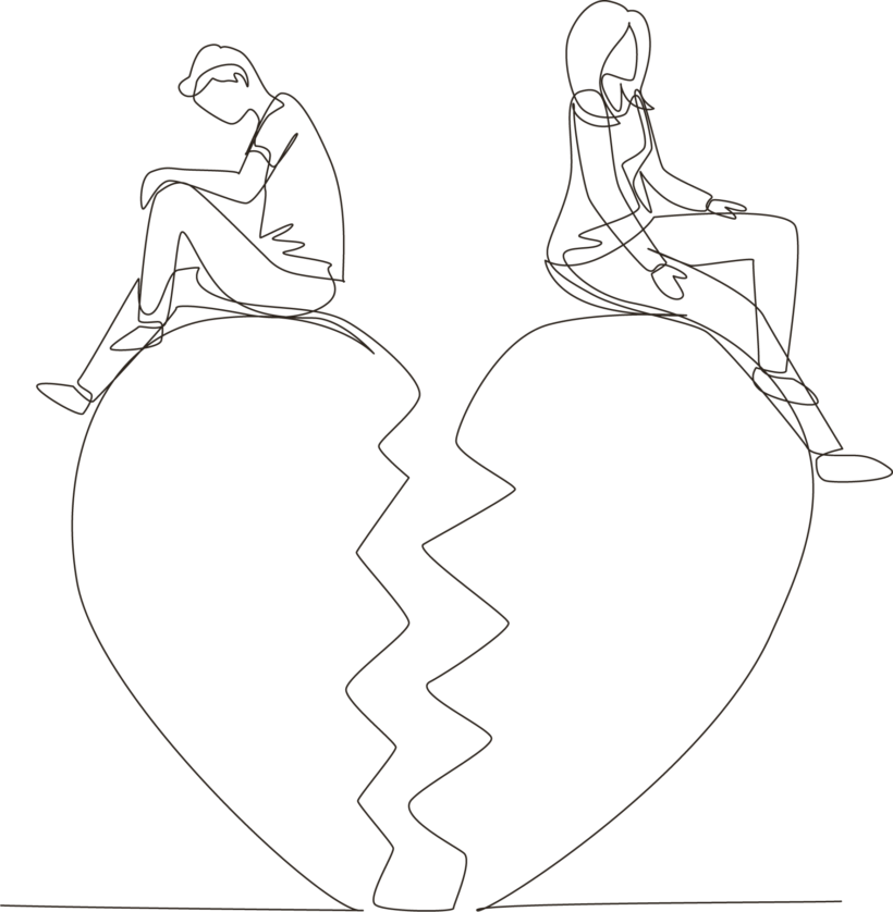 Divorce illustration